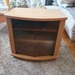 TV -Tisch mit Glastüren,Retro, guter Zustand - Bild 1