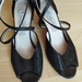 Schwarze Damentanzschuhe (Tango etc.) zu verkaufen - Bild 1