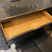 Alter Massivholz Schreibtisch Braun - Bild 8