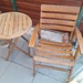4 Gartenstühle und 1 Tisch - Bild 1