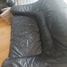 Sitzgarnitur aus schwarzem Leder - Bild 2