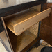 Alter Massivholz Schreibtisch Braun - Bild 10