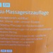 Shiatsu- Massagesitzauflage, Marke medisana MC 85L - Bild 2