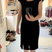 Elegantes Kleines Schwarzes mit Raffung Gr. 42 - Bild 2