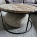 Ecksofa mit Couchtisch und Pouf 350VB - Bild 4