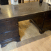 Alter Massivholz Schreibtisch Braun - Bild 1