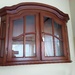 Holzvitrine Landhausstil braun - Bild 1