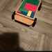Bausteine im Holzwagen  - Bild 1
