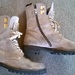 Wildlederschuhe Cesare Paciotti hellbraun Gr. 8  - Bild 1
