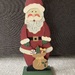 Holz Weihnachtsmann Figur   - Bild 1