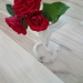 Vintage Vase (aus Opalglas) - Bild 3