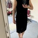 Elegantes Kleines Schwarzes mit Raffung Gr. 42 - Bild 3