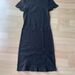 schlichtes schwarzes Kleid - Bild 1