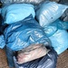 Altkleider-Aufkommen, in Säcken verpackt - Bild 1