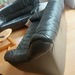 Sitzgarnitur aus schwarzem Leder - Bild 5