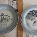 2 Wandteller Bing Gröndahl blau-weiß Tiermotive - Bild 1