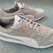 Hellgraue Puma Lederschuhe - Bild 1