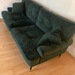 Schönes dunkelgrünes Sofa aus Samt  - Bild 3