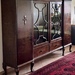 Schrank mit Glasvitrine Löwenfüße Barok Stil  - Bild 3