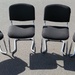 4 Stühle für Konferenzraum Freischwinger schwarz - Bild 1