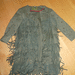 ALESSANDRA CHAMONIX, Gr. 44, Mantel Fransen Khaki - Bild 3