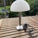 Tischlampe mit Milchglasschirm - Bild 1