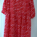 NEUES Kleid M rot Muster - Bild 1