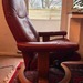 Stressless Relaxsessel u Hocker,Echtleder Burgundy - Bild 4