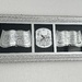 Silberne Wanduhr  - Bild 1