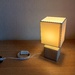 Weiße Tischlampe von United Products- 5Euro - Bild 2