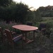 Teak-Gartentisch mit 4 Stühlen wie neu - Bild 3
