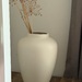 Gr. Deko-Vase beige minimalistisch hygge Landhaus - Bild 3
