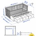 Hemnes Bett ausziehbar zu verkaufen - Bild 5