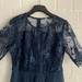 nachtblaues Cocktailkleid neu, Gr M und Gr L  - Bild 2
