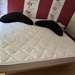 Wasserbett 200 x 200 cm unberuhigt m. Nachttischen - Bild 1
