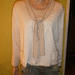 LUCIA, Gr. 38, tolles Twinset in creme ANSEHEN - Bild 4