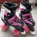 Apollo Rollschuhe mit Blinkrollen, Größe 31-34 - Bild 1