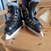 Herrenschlittschuhe schwarz, Größe 44 - Bild 1