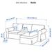 Ecksofa L-Form hellbeige - Bild 1
