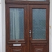 Eingangstür, Pitch Pine, alt,  - Bild 1
