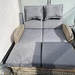 Rattansofa mit Tisch für draußen  - Bild 4
