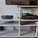 TV Möbel silbergrau / chrom - Bild 1