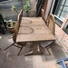 HolzTisch und 5 stuhlen zuverschenken - Bild 1