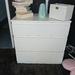 Schreibtisch weiss mit Stuhl  - Bild 2