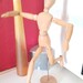  Kunstvolle bewegliche hochwertige Holzfiguren - Bild 4