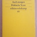 Auch morgen: Politische Texte (edition suhrkamp) v - Bild 1
