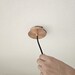 Design Lampenset mit 4 Lampen kupferfarben - Bild 8
