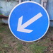 Verkehrszeichen Pfeil - Bild 1