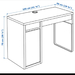 Schreibtisch Ikea Micke schwarz - Bild 3