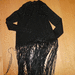ZARA, Gr. 40, Strickjacke Fransen schwarz NEU NEU - Bild 3